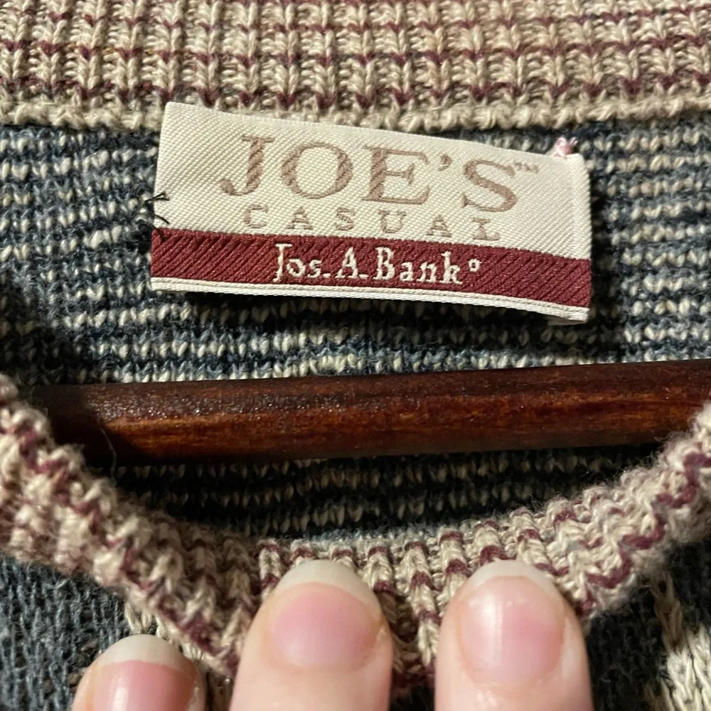 Zig zag Vintage Knit Sweater - Picture 2 of 3